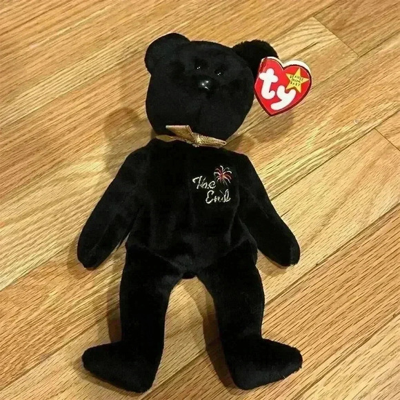 TY Other - TY Beanie Baby The End Bear 1999 Y2K Millennium Retired Collectible